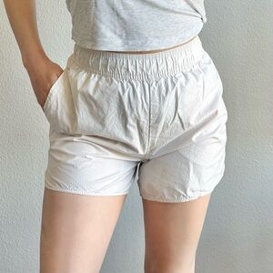 H&M Cotton Shorts High Rise Drawstring